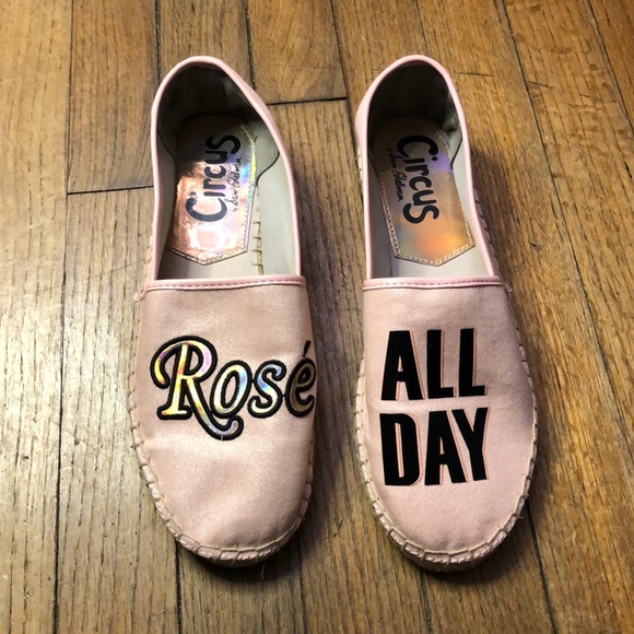 rose all day espadrilles